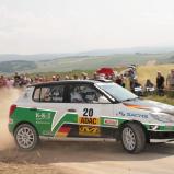 Der Nordhesse Konstantin Keil kämpft auch um den Sieg im Norddeutschen ADAC Rallye Cup